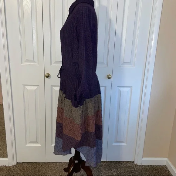 Free people maxi dress size L multi color - Picture 6 of 13